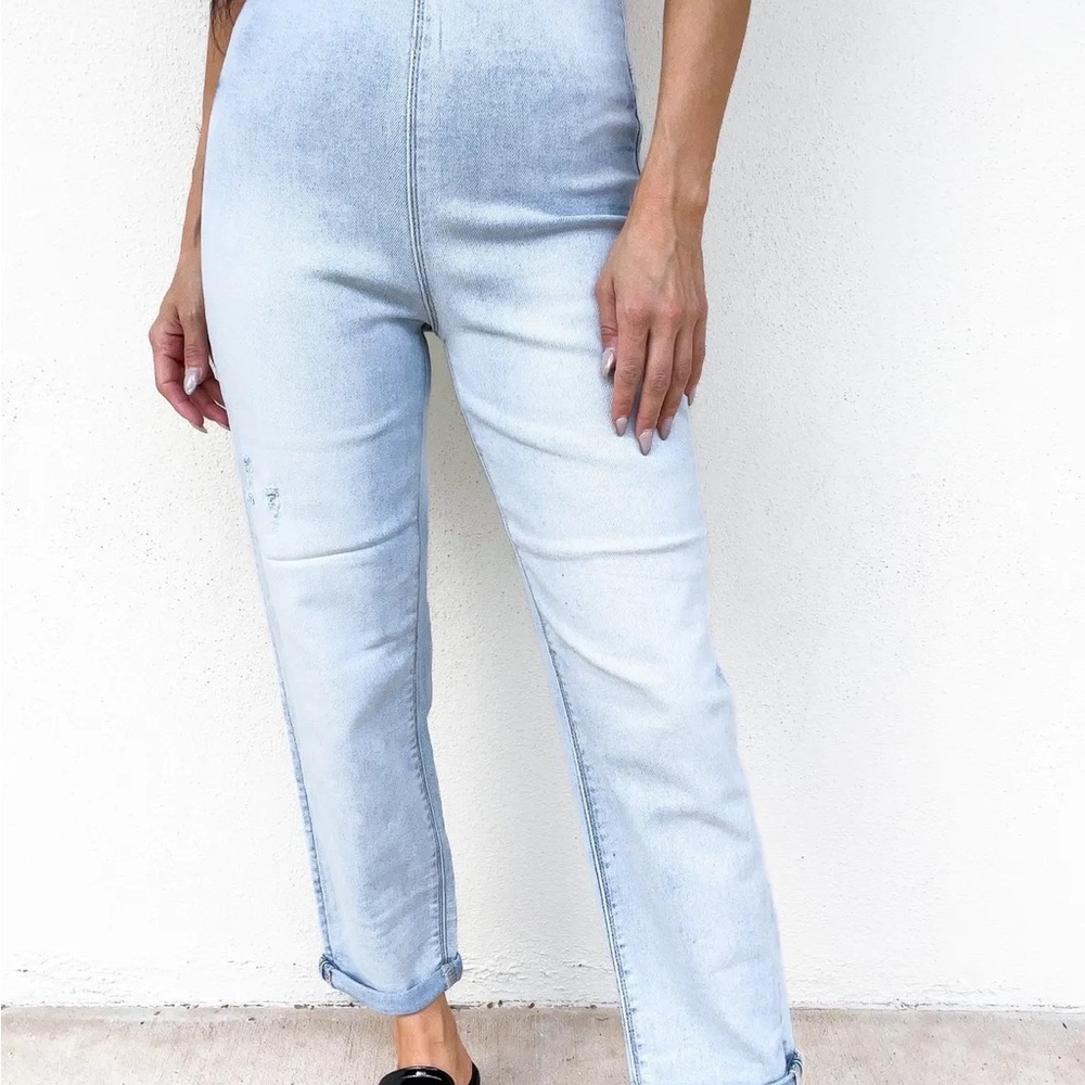 RISEN - pull on high rise boyfriend jeans size L (10) NWT